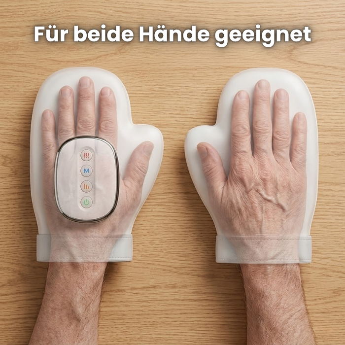 Caviraa IRT1 - Handmassagegerät mit Wärme & Kompression