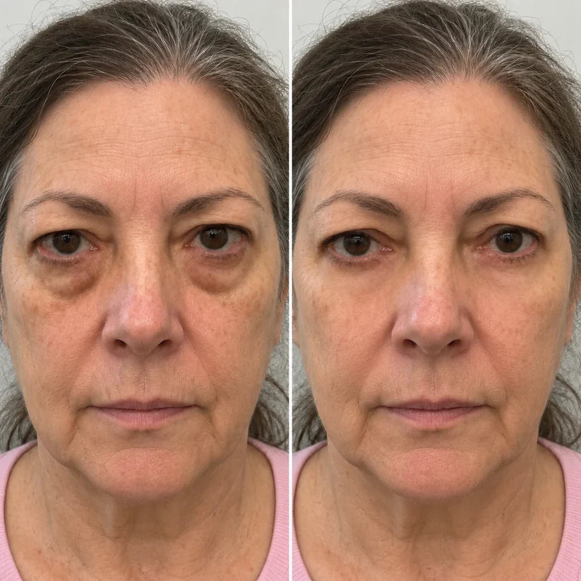 Caviraa EyeLift™ – 2-in-1 Rotlicht- & EMS-Augenpflege