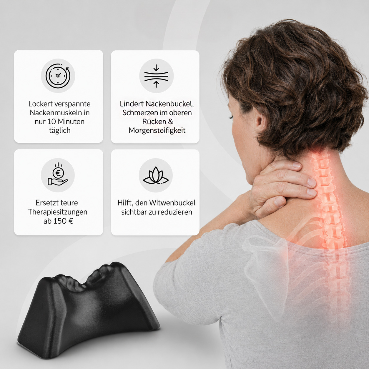 Caviraa® PostureArc - Nacken- & Haltungsentlaster