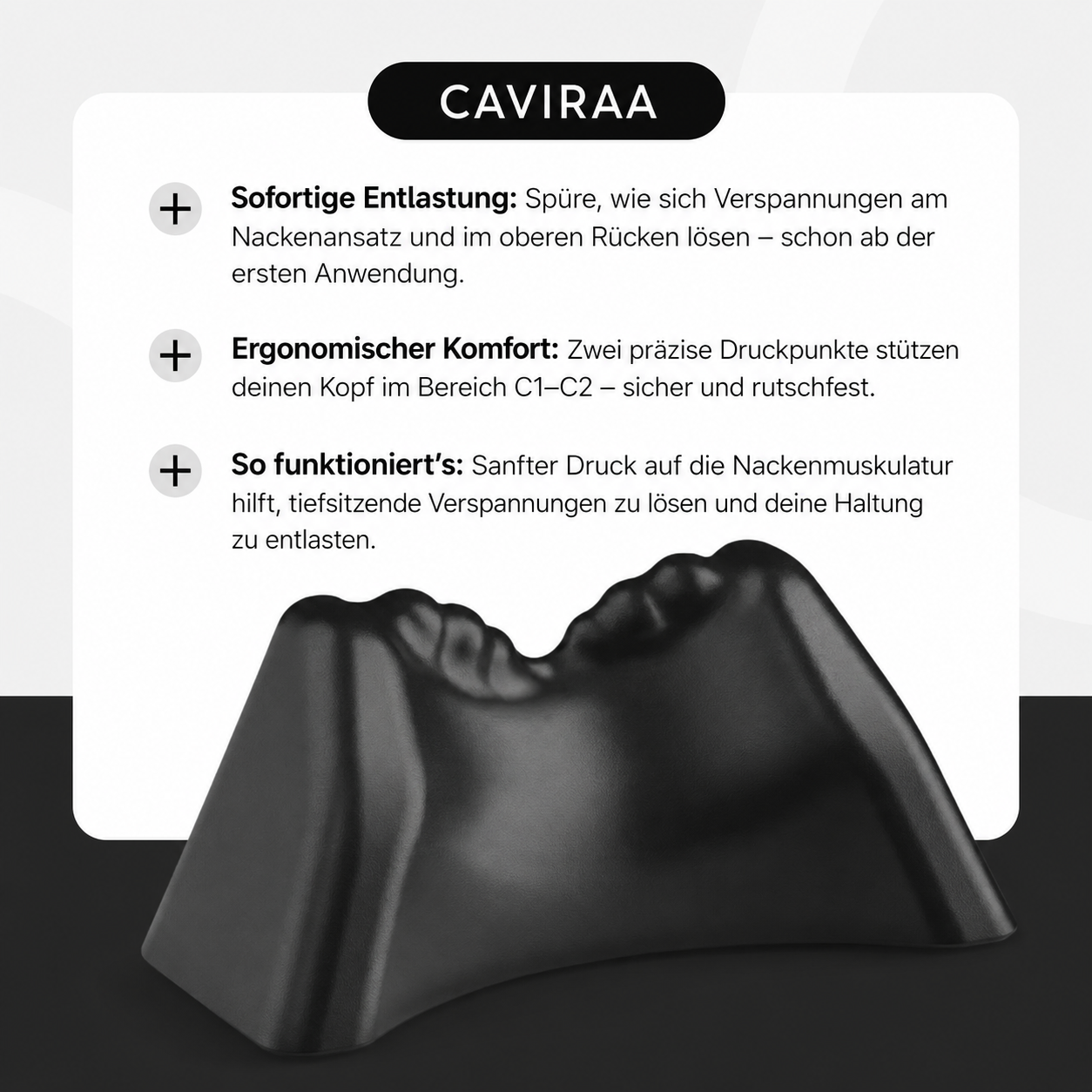 Caviraa® PostureArc - Nacken- & Haltungsentlaster