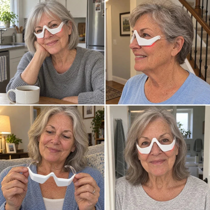 Caviraa EyeLift™ – 2-in-1 Rotlicht- & EMS-Augenpflege
